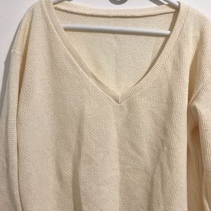 Free People Sweaters - knit cream sweater Free People Sweaters - knit cream sweater